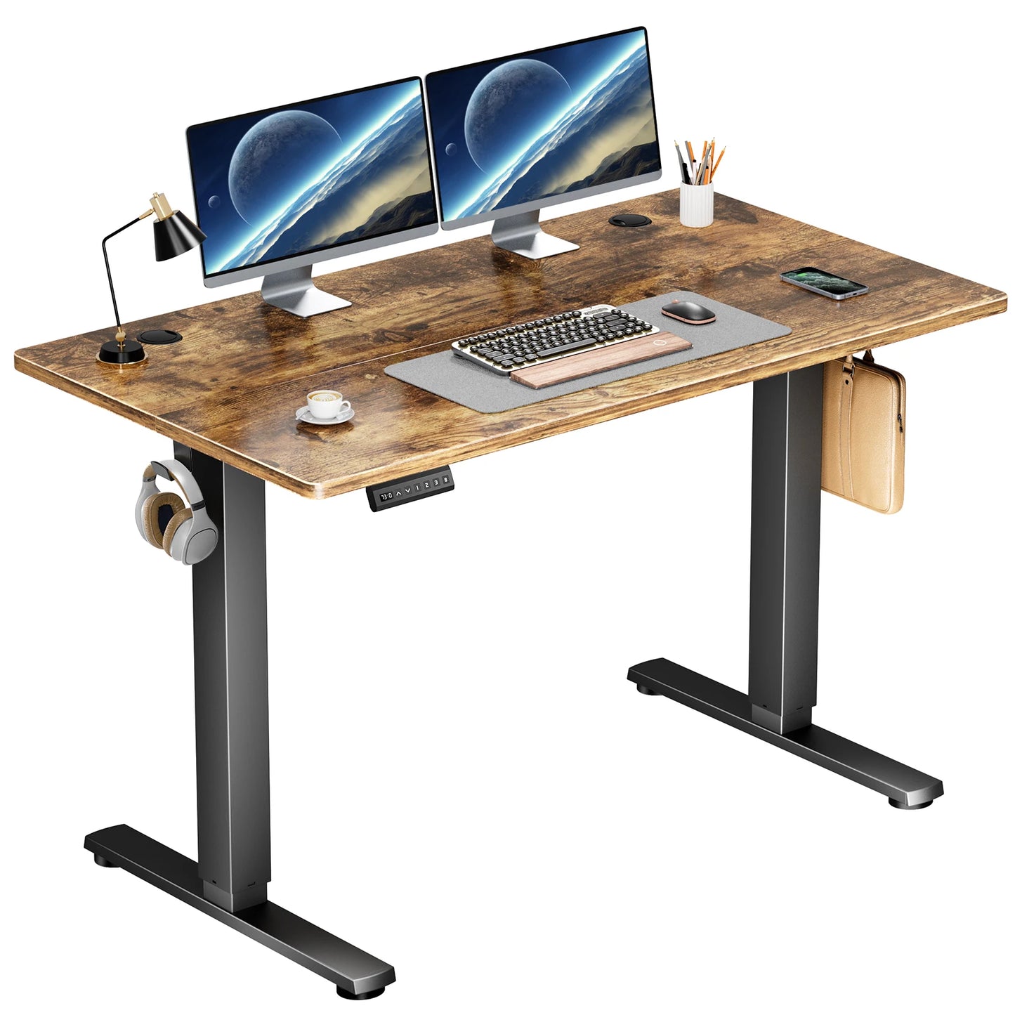 UPDesk Pro - Antique Wood Color