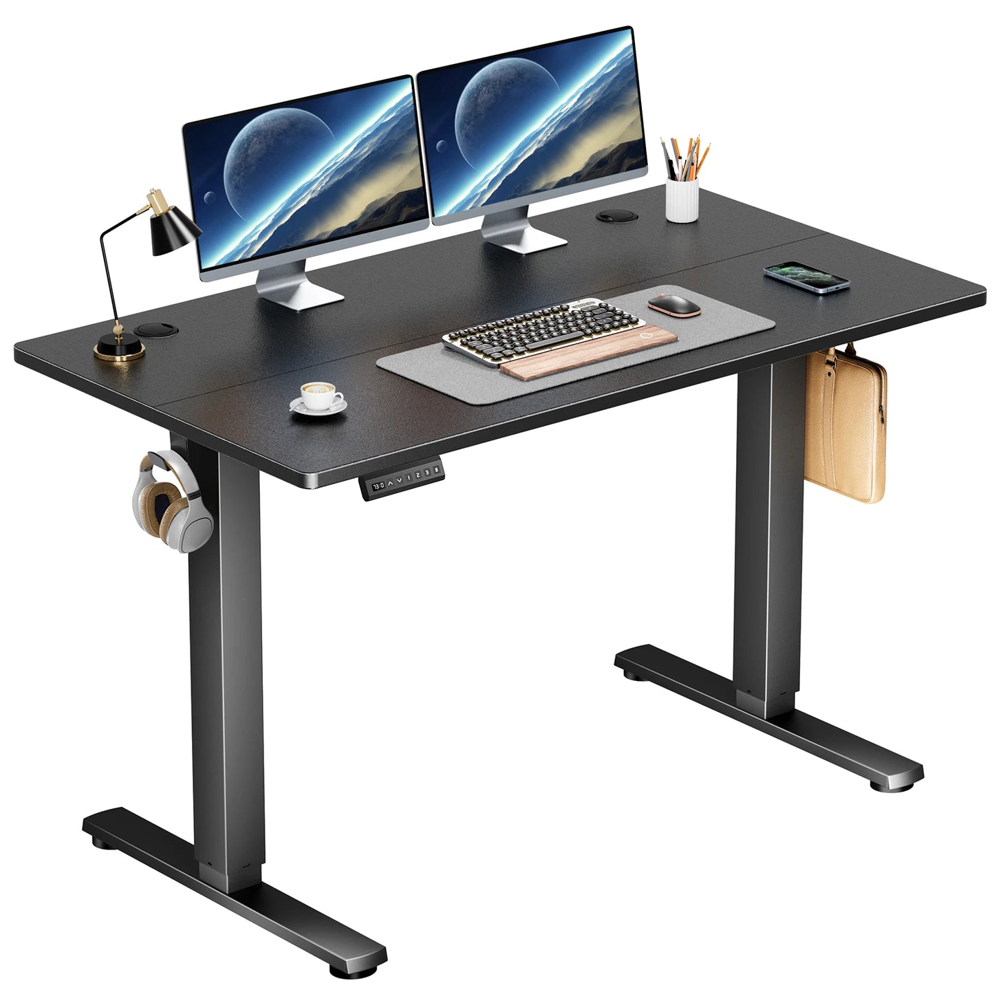 UPDesk Pro - Black - Executive Office